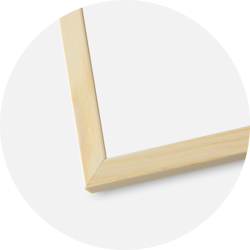 Rama Galant Sosna 30x30 cm - Passe-patrout Biały 20x20 cm