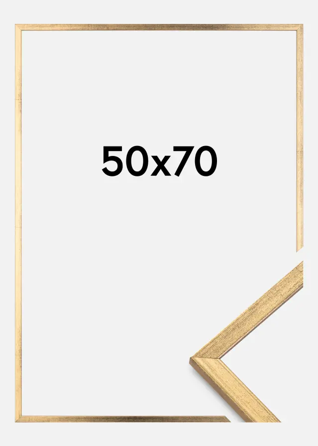 Rama Galant Szkło akrylowe Złoty 50x70 cm