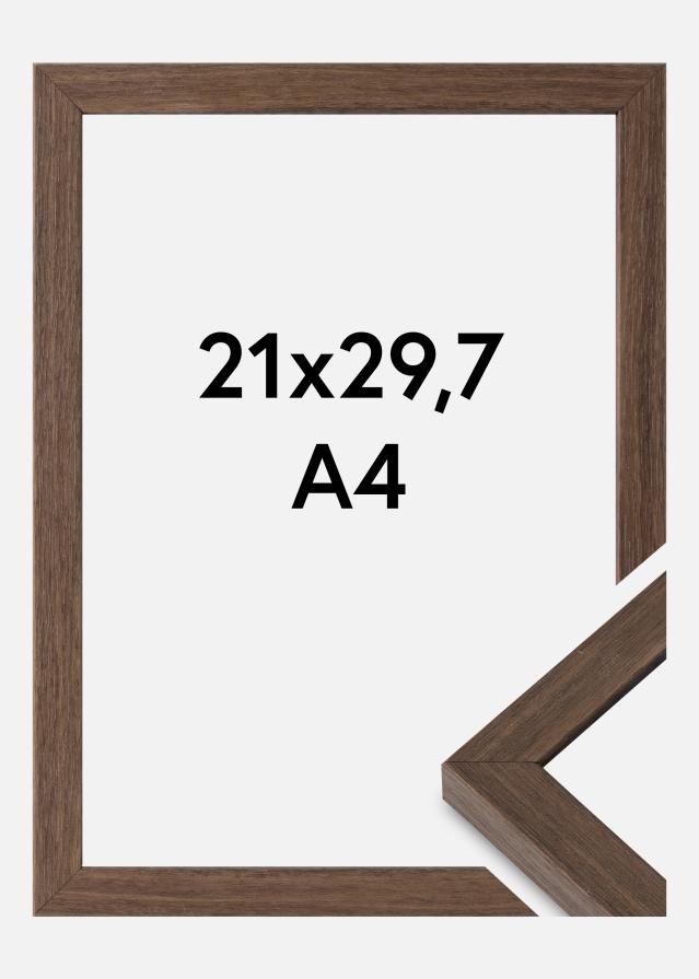 Rama Hermes Szkło akrylowe Orzech 21x29,7 cm (A4)