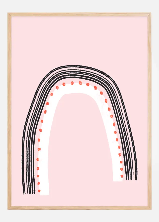 Happy Rainbow Plakat