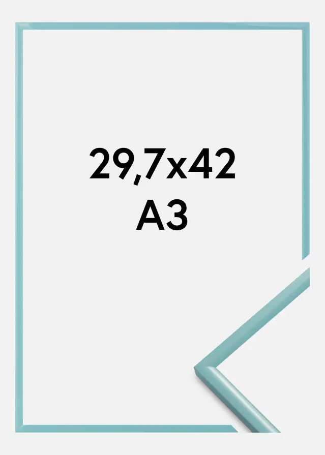 Rama New Lifestyle Szkło akrylowe Turkus 29,7x42 cm (A3)
