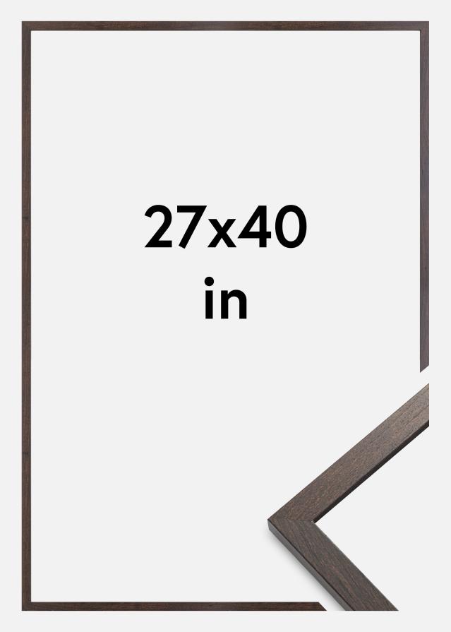 Rama Trendy Szkło akrylowe Orzech 27x40 inches (68,58x101,6 cm)