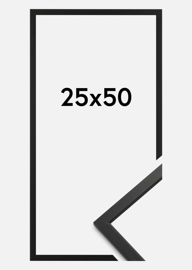 Rama Edsbyn Szkło akrylowe Czarny 25x50 cm