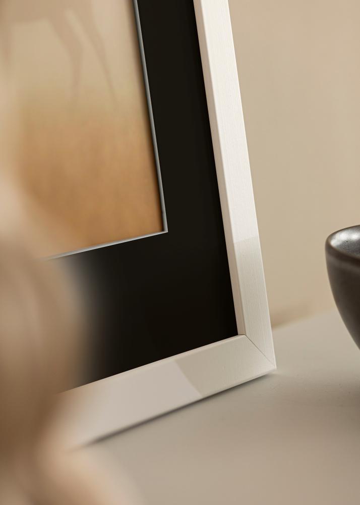 Rama Trendline Biały 35x45 cm - Passe-patrout Czarny 24x34 cm