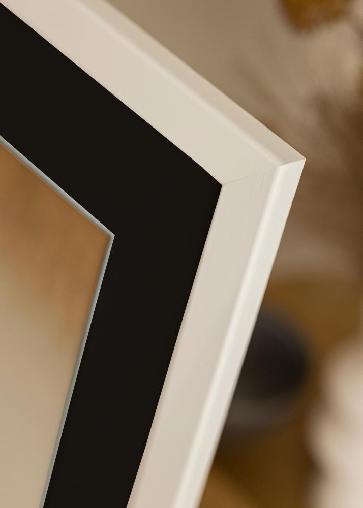 Rama Trendline Biały 35x45 cm - Passe-patrout Czarny 24x34 cm