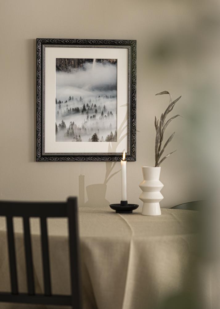 Rama Barok Czarny 30x40 cm