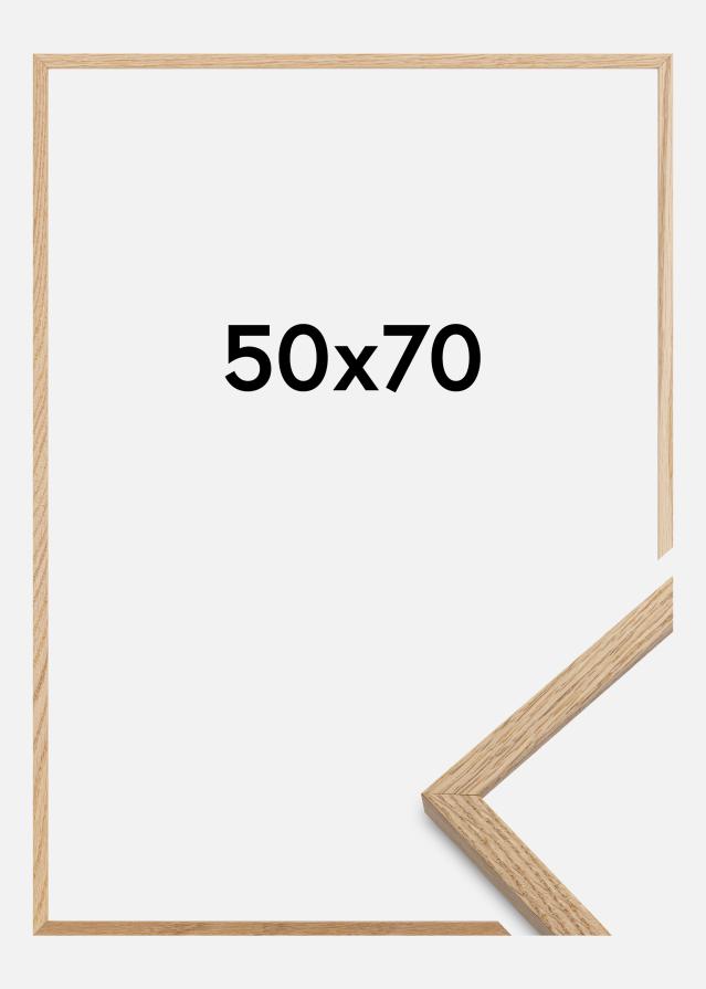 Rama Oslo Szkło akrylowe Dąb 50x70 cm