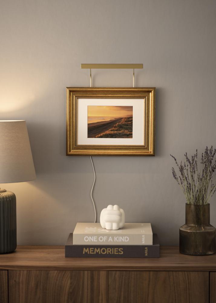 BLP 117 oświetlenie obrazu 25 cm - Złoty