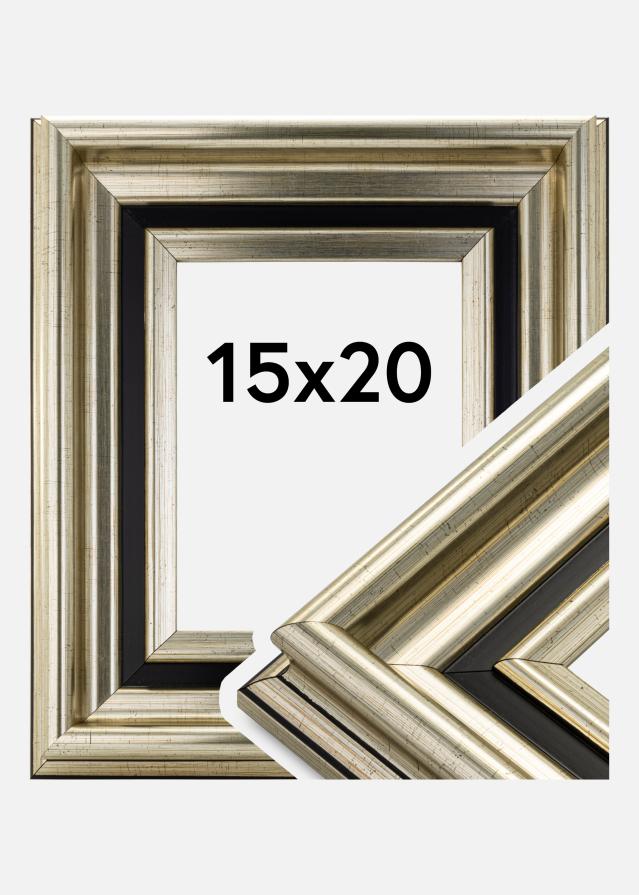Rama Gysinge Premium Srebrny 15x20 cm