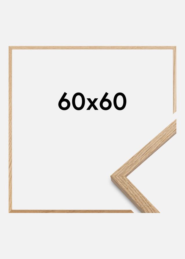 Rama Oslo Szkło akrylowe Dąb 60x60 cm