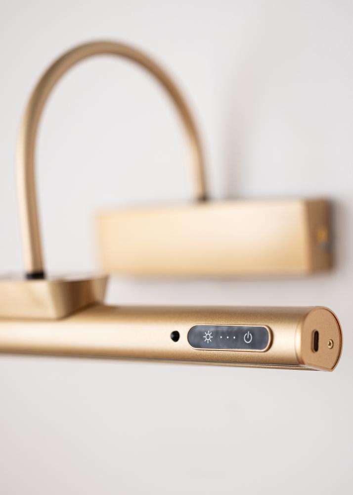 KAILA Spark Oświetlenie Obrazów na Baterie 35 cm - Złoty