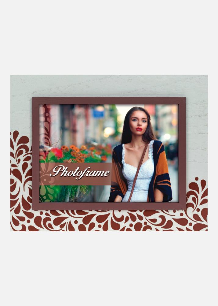 Rama Faenza Szary 13x18 cm