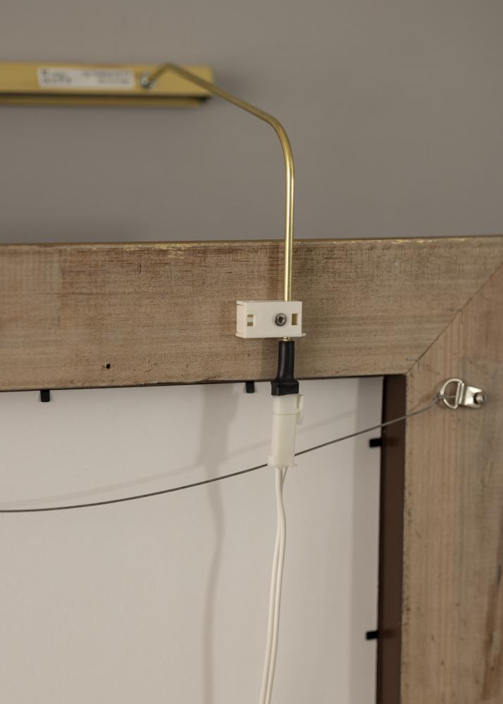 BLP 117 oświetlenie obrazu 25 cm - Złoty