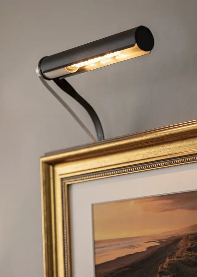 Eklunds Art 1 oświetlenie obrazu - Czarny