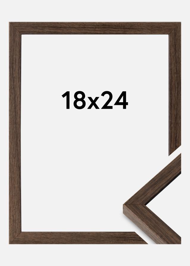 Rama Ares Szkło akrylowe Orzech 18x24 cm
