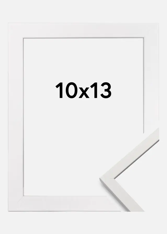 Rama Edsbyn Biały 10x13 cm
