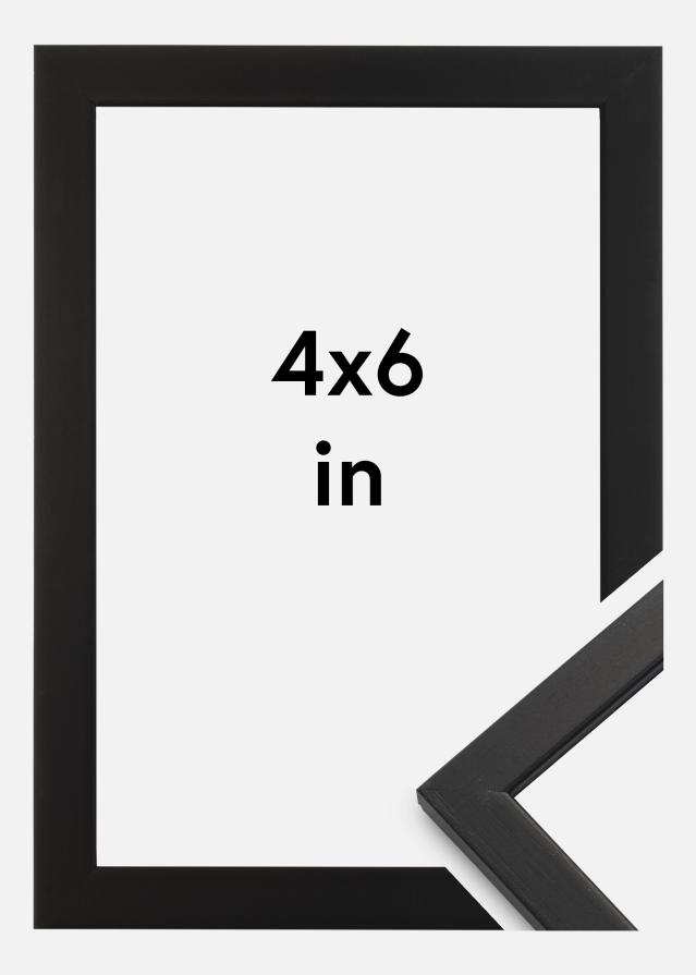 Rama Edsbyn Czarny 4x6 inches (10,16x15,2 cm)