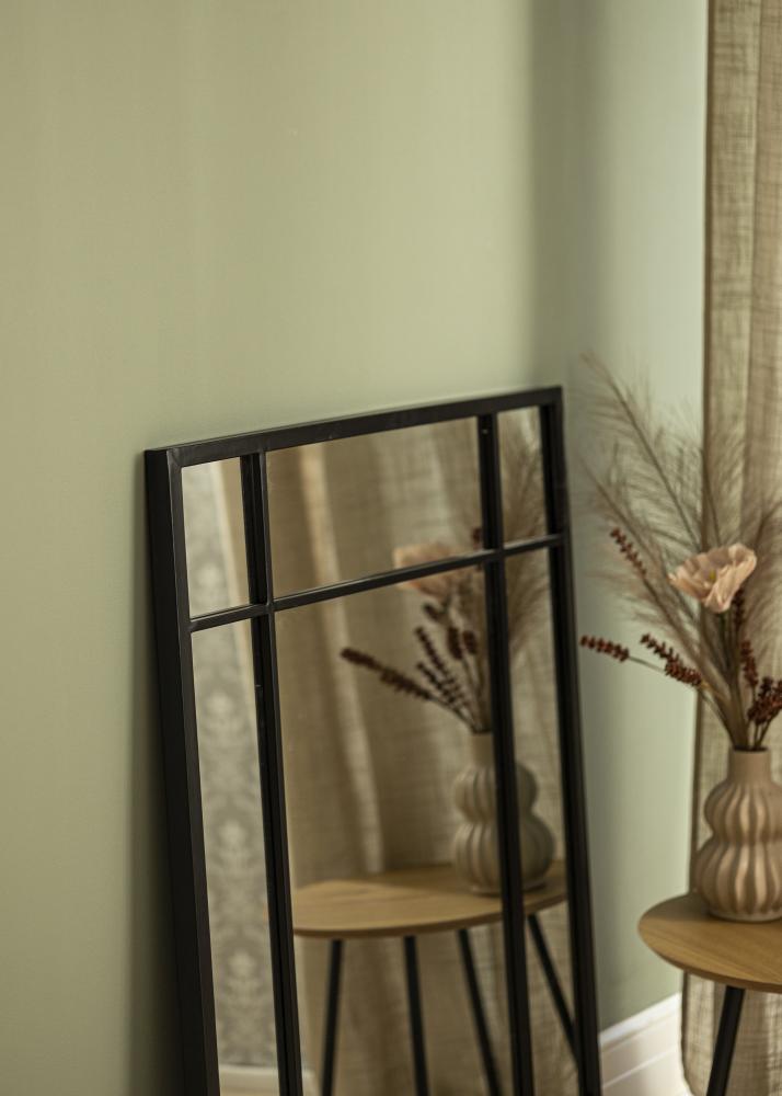 Lustro Window Czarny 70x100 cm