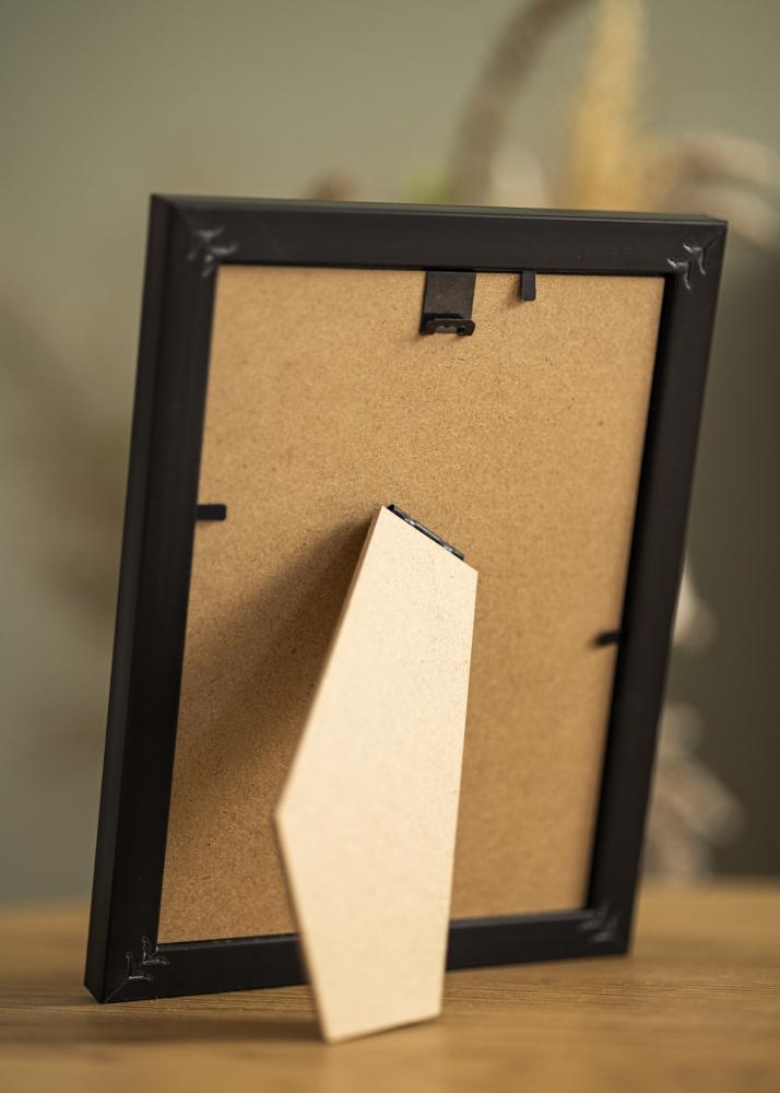 Rama Gala Szkło akrylowe Czarny 10x15 cm