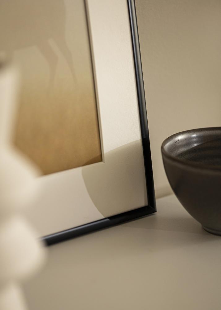 Rama Scandi Szkło akrylowe Czarny Mat 25x25 cm