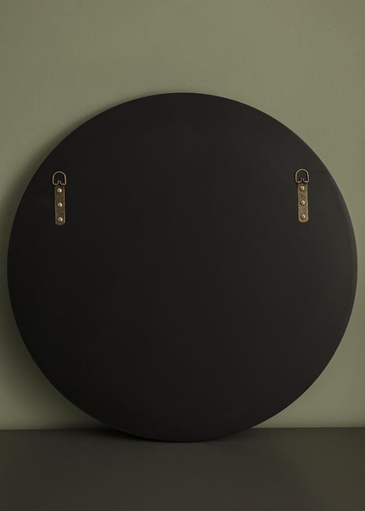 Lustro Premium Black Circle 60 cm Ø