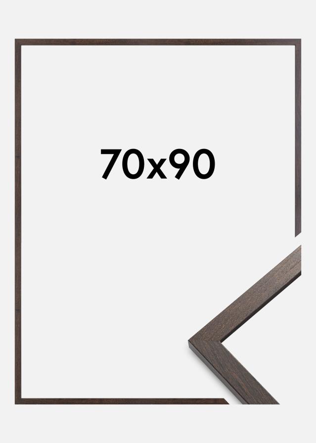 Rama Trendy Szkło akrylowe Orzech 70x90 cm