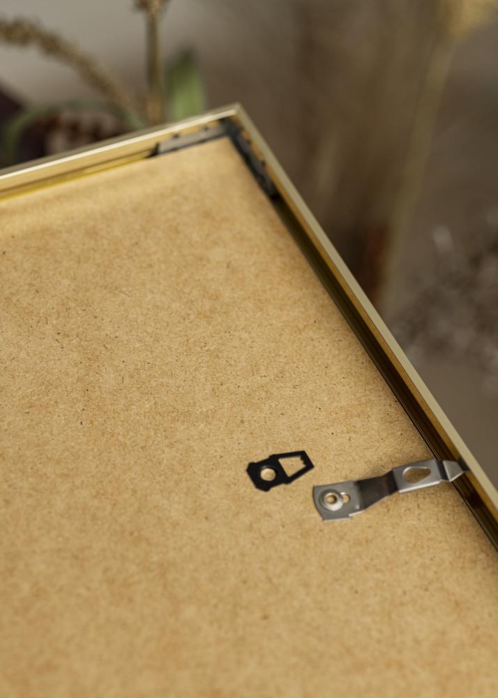 Rama Aluminium Szkło akrylowe Złoty Połysk 40x50 cm