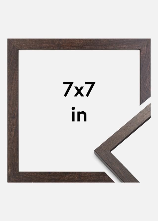 Rama Trendy Szkło akrylowe Orzech 7x7 inches (17,8x17,8 cm)