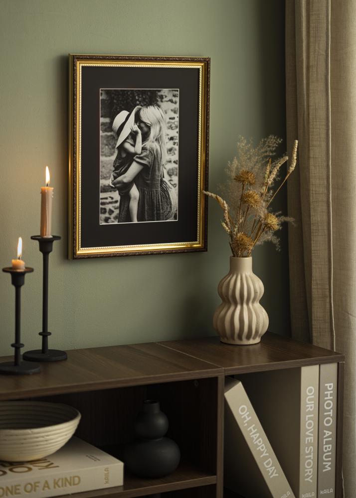 Passe-patrout Czarny Standard Biały środek 29,7x42 cm (19x29)