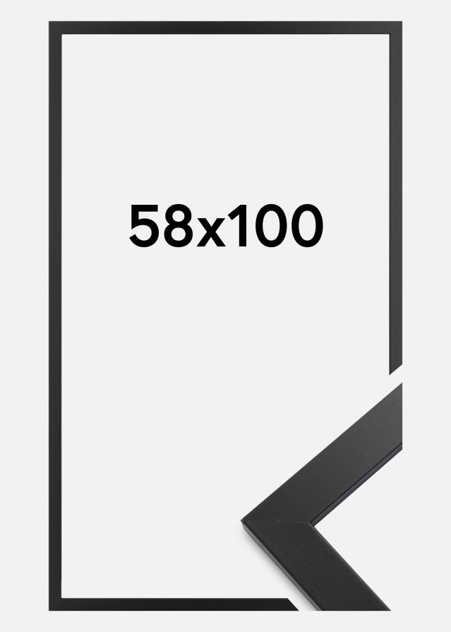 Rama Black Wood 58x100 cm