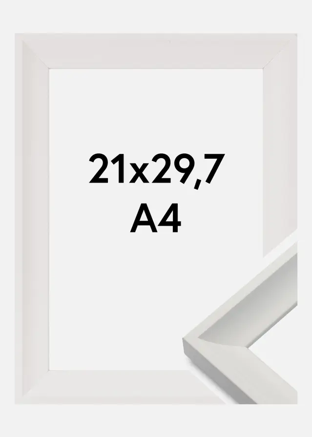 Rama Öjaren Szkło akrylowe Biały 21x29,7 cm (A4)