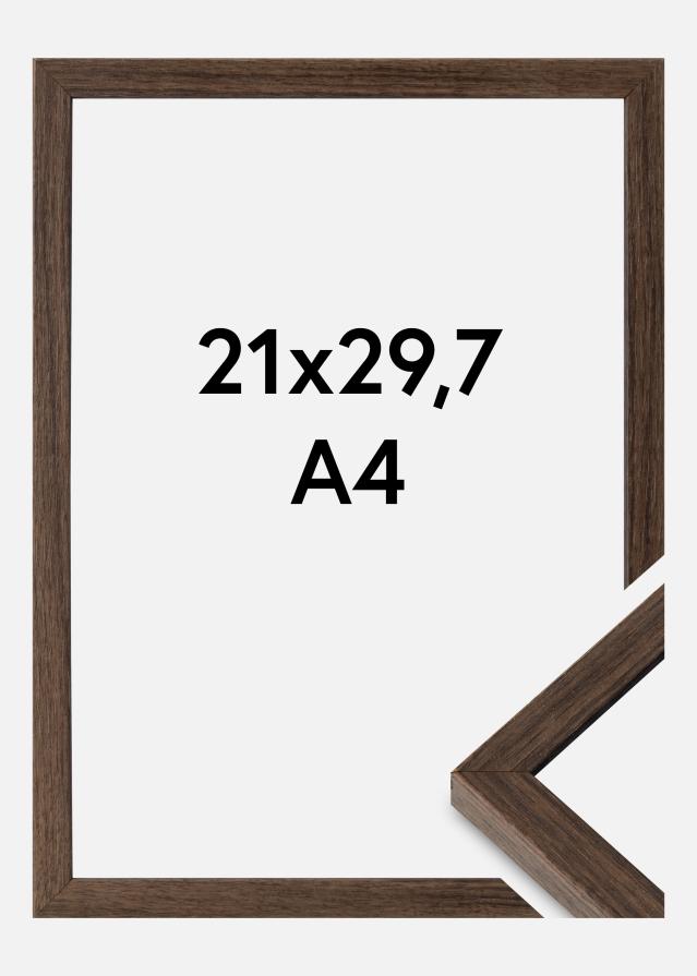 Rama Ares Szkło akrylowe Orzech 21x29,7 cm (A4)