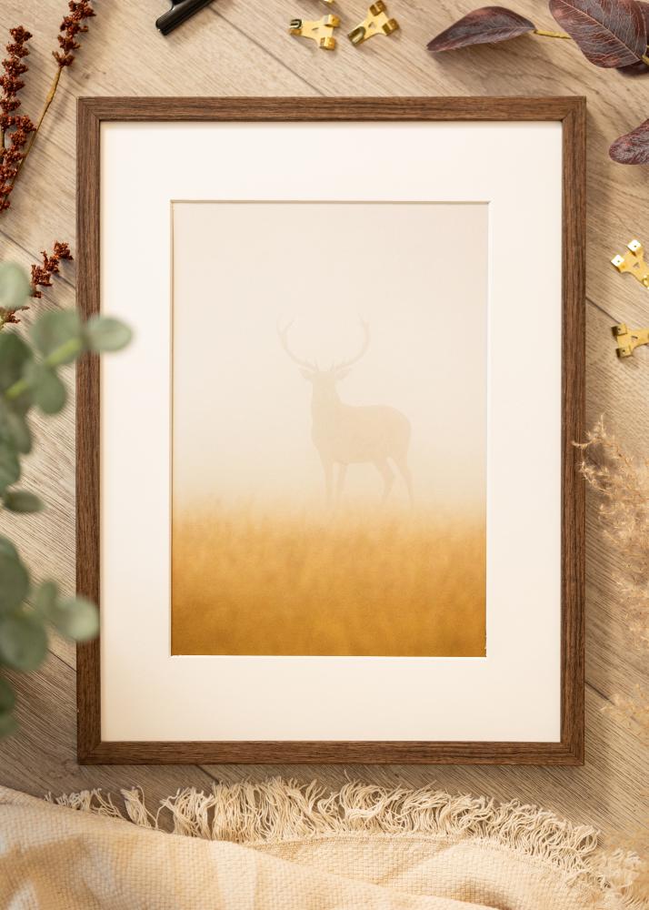 Rama Ares Szkło akrylowe Orzech 21x29,7 cm (A4)