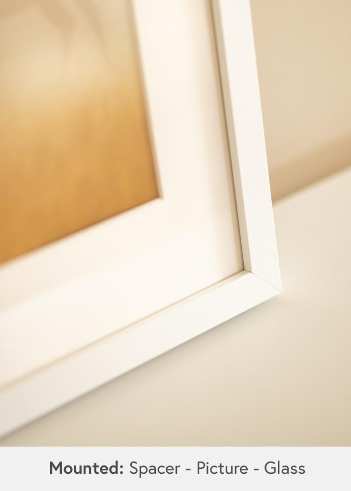 BGA Rama pudełkowa Szkło akrylowe Biały 29,7x42 cm (A3)