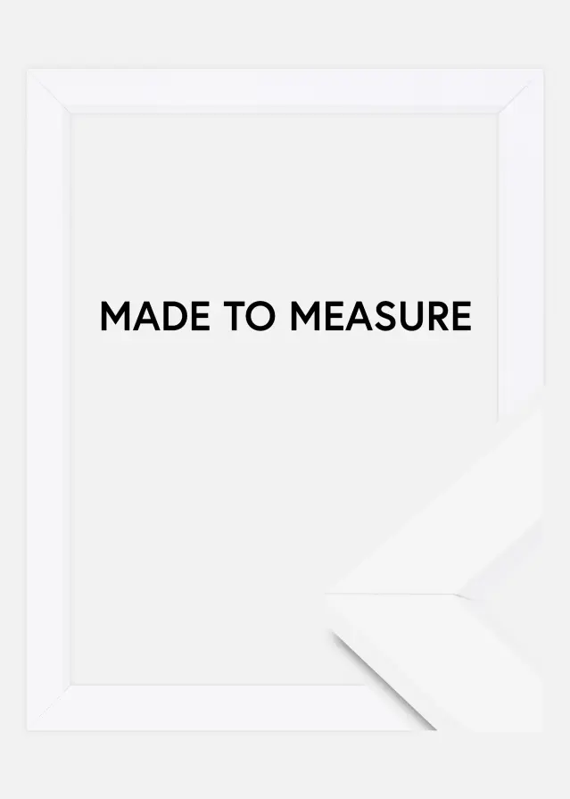 Rama Åsarna Biały - Dowolny rozmiar