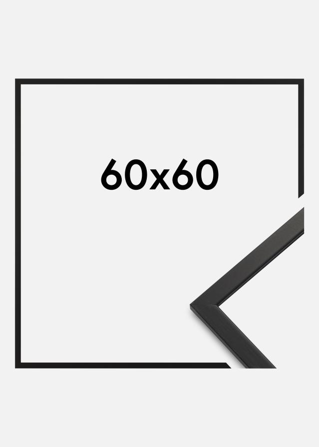 Rama Edsbyn Szkło akrylowe Czarny 60x60 cm