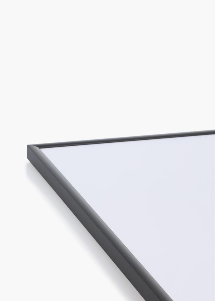 Rama New Lifestyle Ciemny szary 30x40 cm - Passe-patrout Czarny 8x12 inches