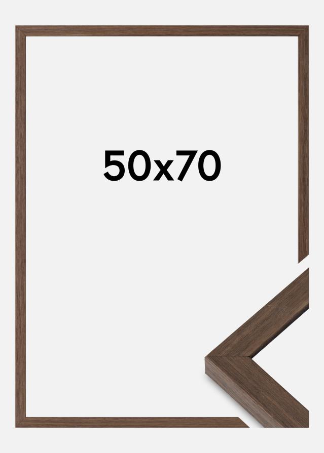 Rama Hermes Szkło akrylowe Orzech 50x70 cm