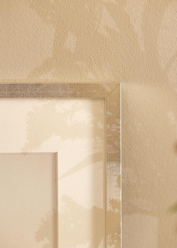 Rama Minerva Szkło akrylowe Srebrny 50x60 cm