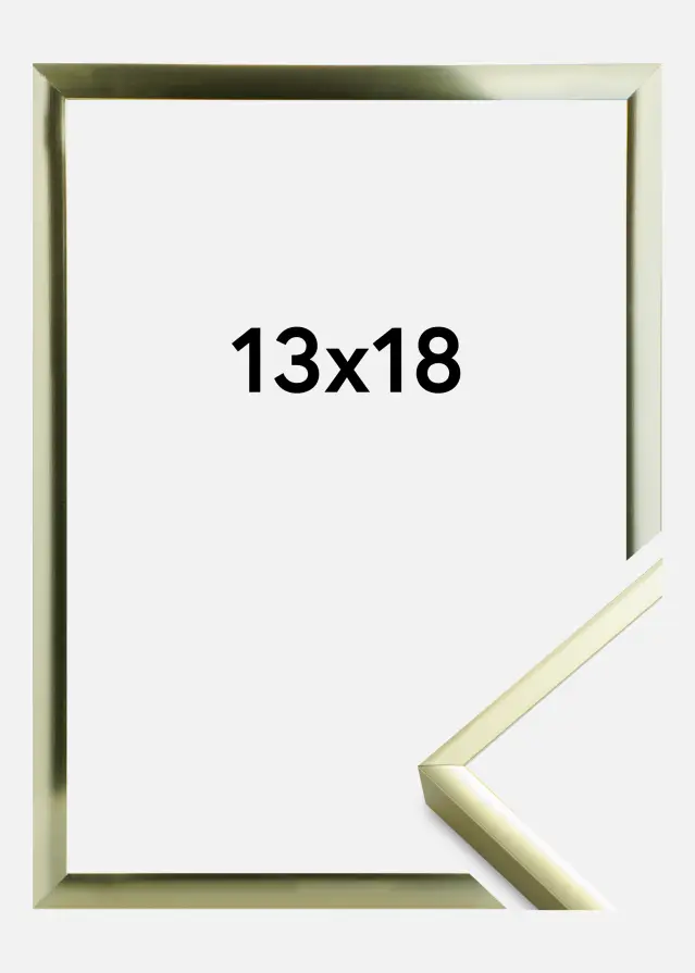 Rama Plakat Frame Aluminum Gold 13x18 cm