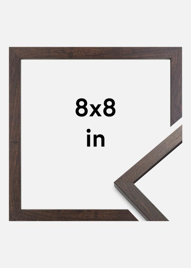Rama Trendy Szkło akrylowe Orzech 8x8 inches (20,3x20,3 cm)