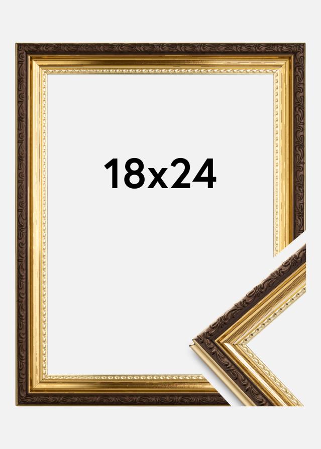 Rama Abisko Złoty 18x24 cm