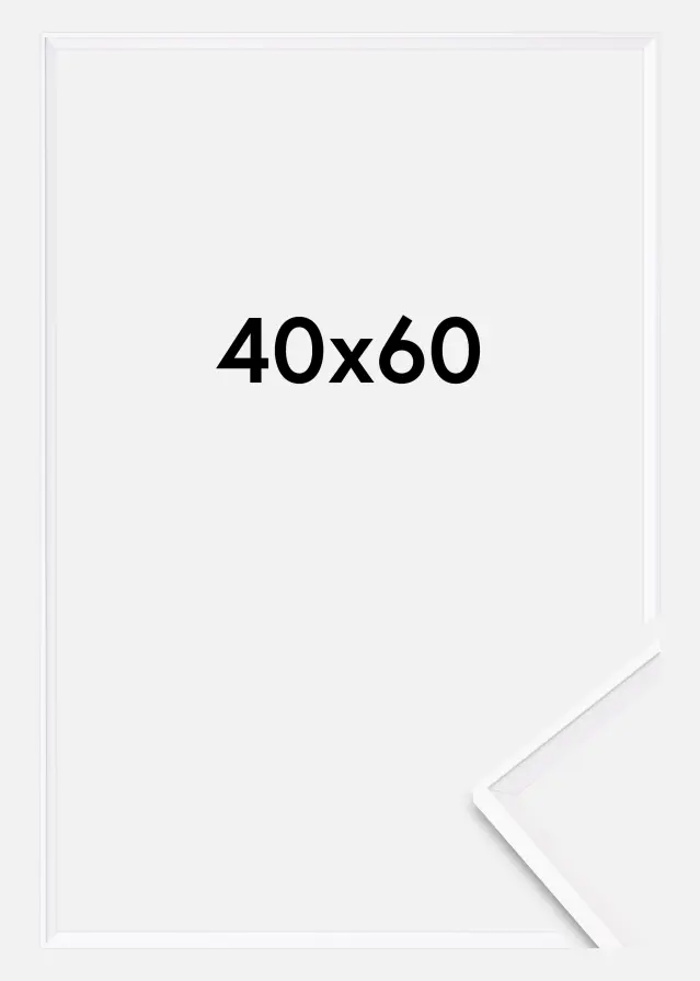 Rama Desire Szkło akrylowe Biały 40x60 cm