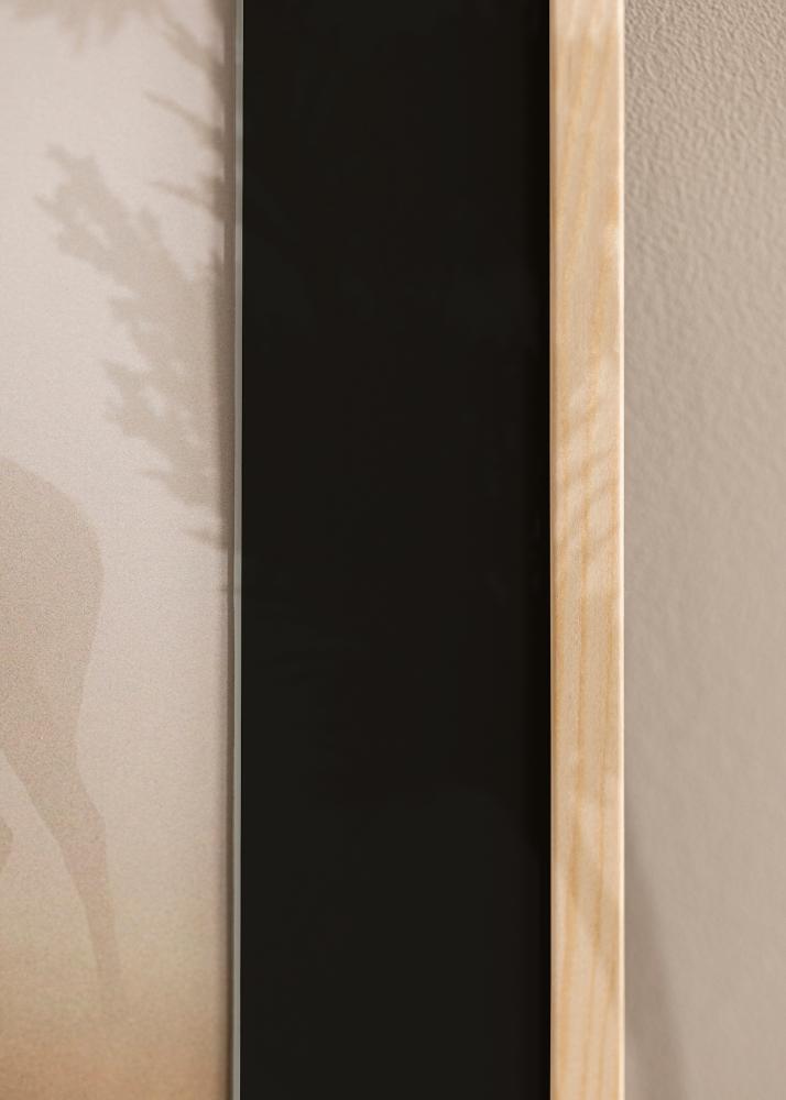 Rama Galant Sosna 30x30 cm - Passe-patrout Czarny 8x8 inches