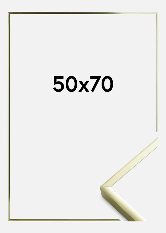 Rama Plakat Frame Aluminum Gold 50x70 cm