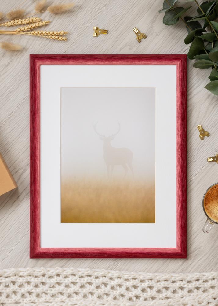 Rama Cornwall Szkło akrylowe Ciemnoczerwony 30x30 cm