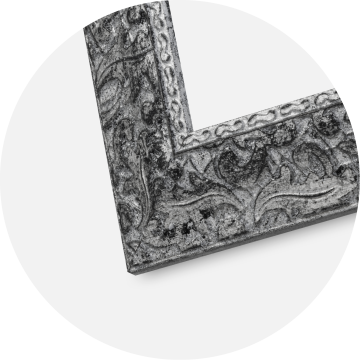 Rama Ralph Srebrny 50x70 cm