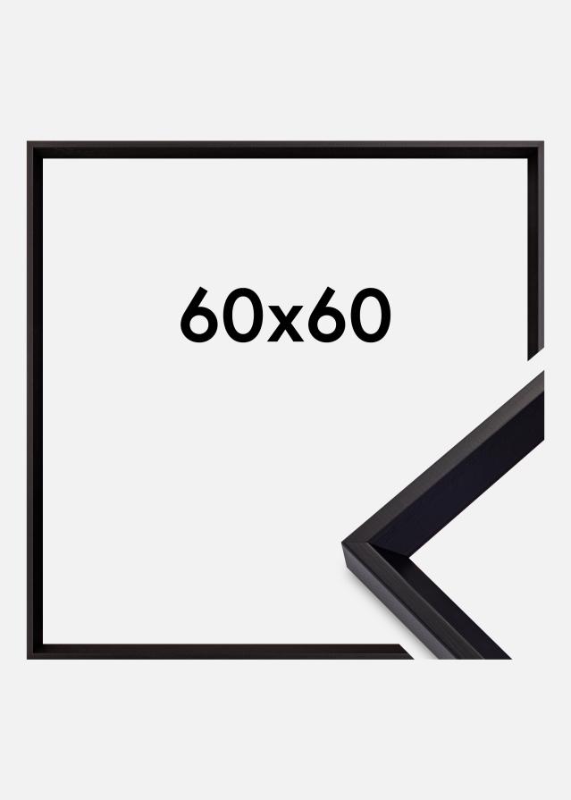 Rama Globe Szkło akrylowe Czarny 60x60 cm