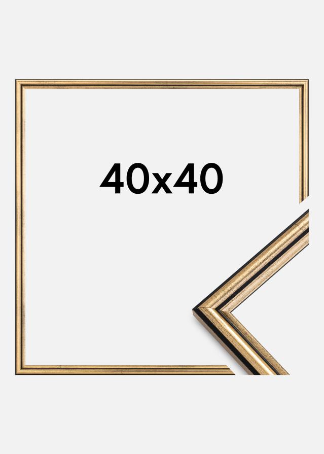 Rama Horndal Szkło akrylowe Złoty 40x40 cm