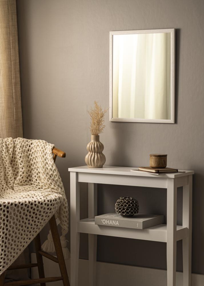 Lustro Cornwall Biały - Własne wymiary